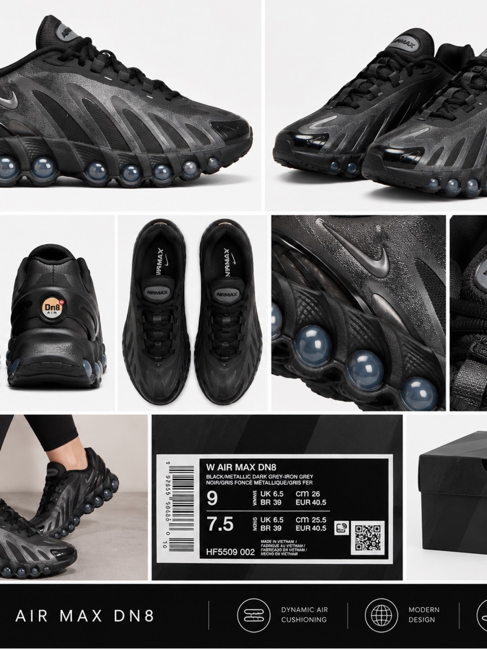 Nike Air Max DN8 women’s Sneakers - Black/Grey